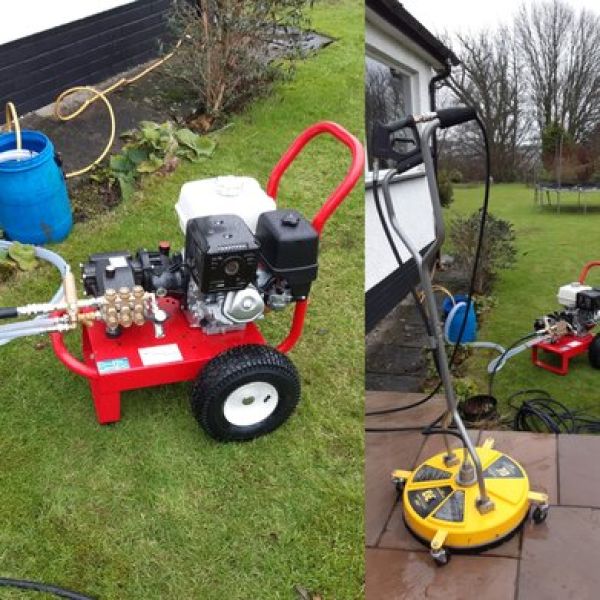 New pressure washer